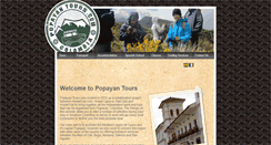 Desktop Screenshot of popayantours.com