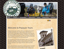 Tablet Screenshot of popayantours.com